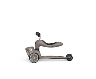 Scoot & Ride Highwaykick 1 Lifestyle Jeździk i hulajnoga 2w1 Brown Lines - 1109673 - zdjęcie 7